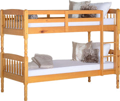 Albany 3' Single Bunk Bed - Antique Pine Wood