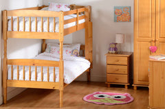 Albany 3' Single Bunk Bed - Antique Pine Wood