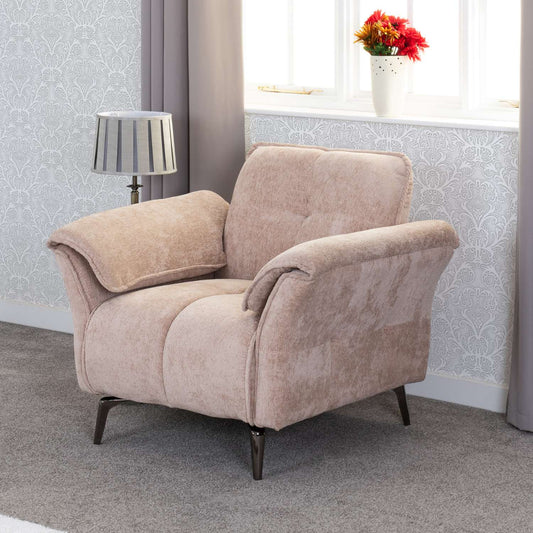 AMALFI 1 SEATER CHAIR CHAMPAGNE 1