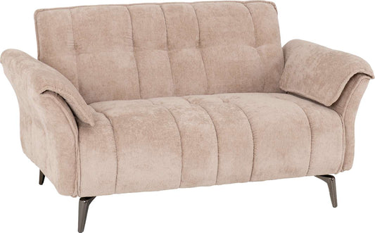 Amalfi 2 Seater Sofa Champagne Fabric F