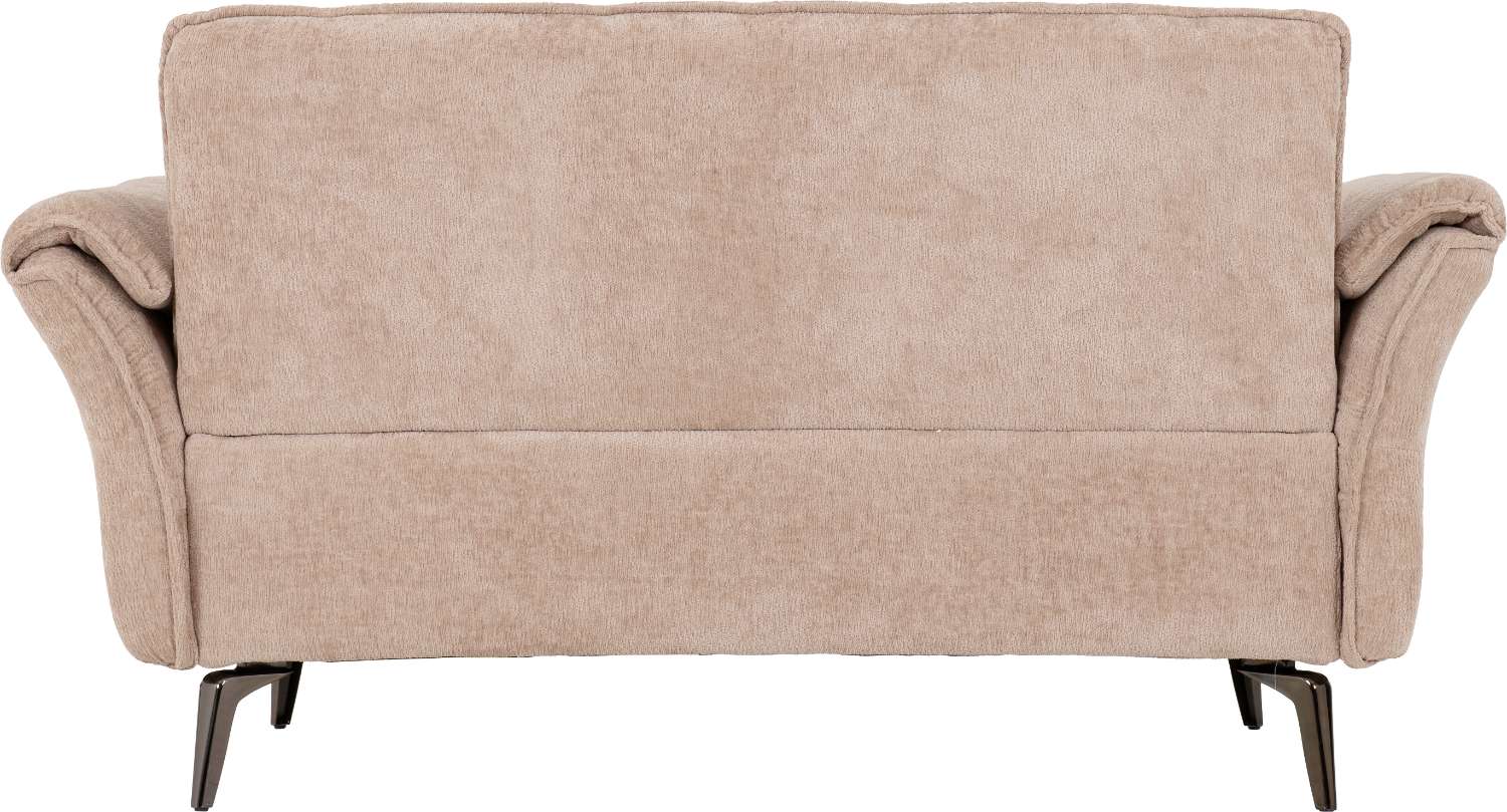 Amalfi 2 Seater Sofa Champagne Fabric BACK