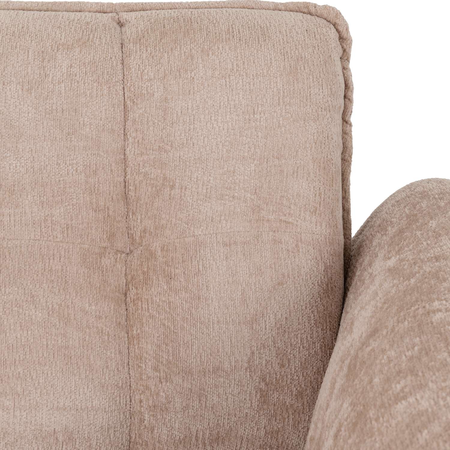 Amalfi 2 Seater Sofa Champagne Fabric TOP