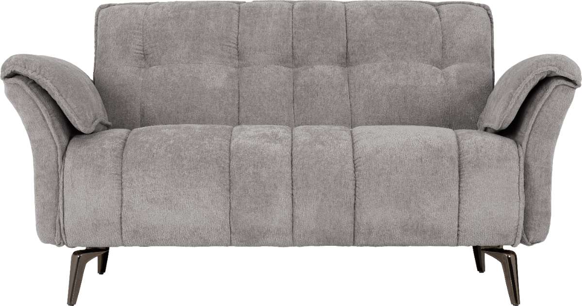 Amalfi 2 Seater Sofa Grey Fabric F2