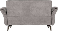 Amalfi 2 Seater Sofa Grey Fabric BACK