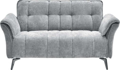 Amalfi 2 Seater Sofa Grey Fabric G