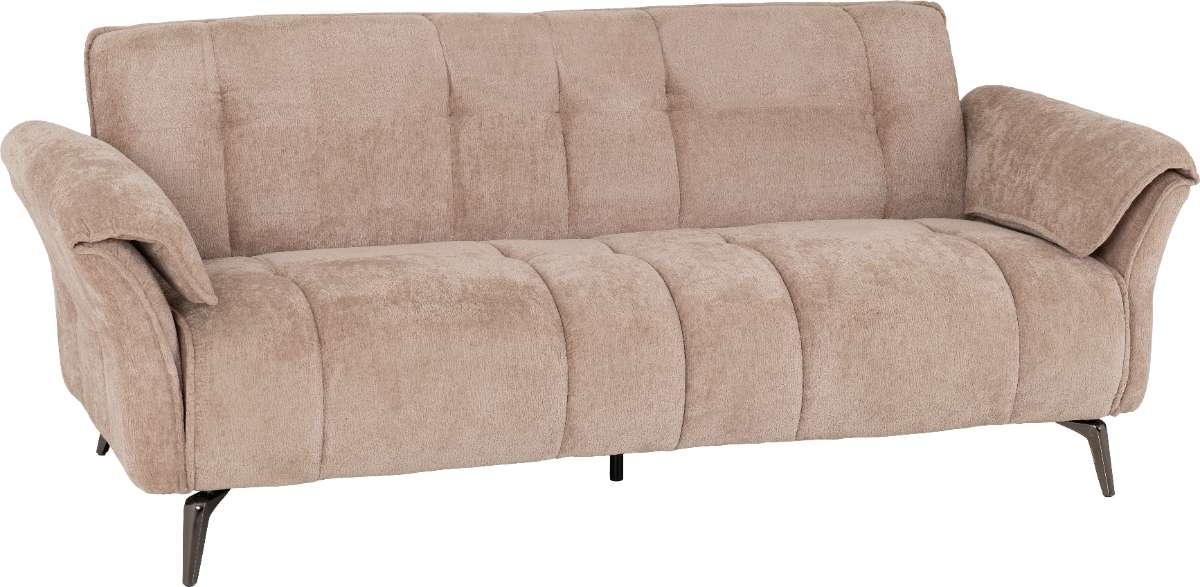 Amalfi 3 Seater Sofa Champagne Fabric 2