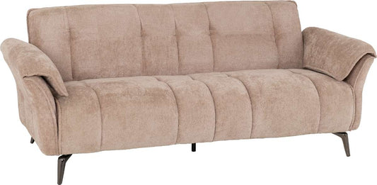 Amalfi 3 Seater Sofa Champagne Fabric 2