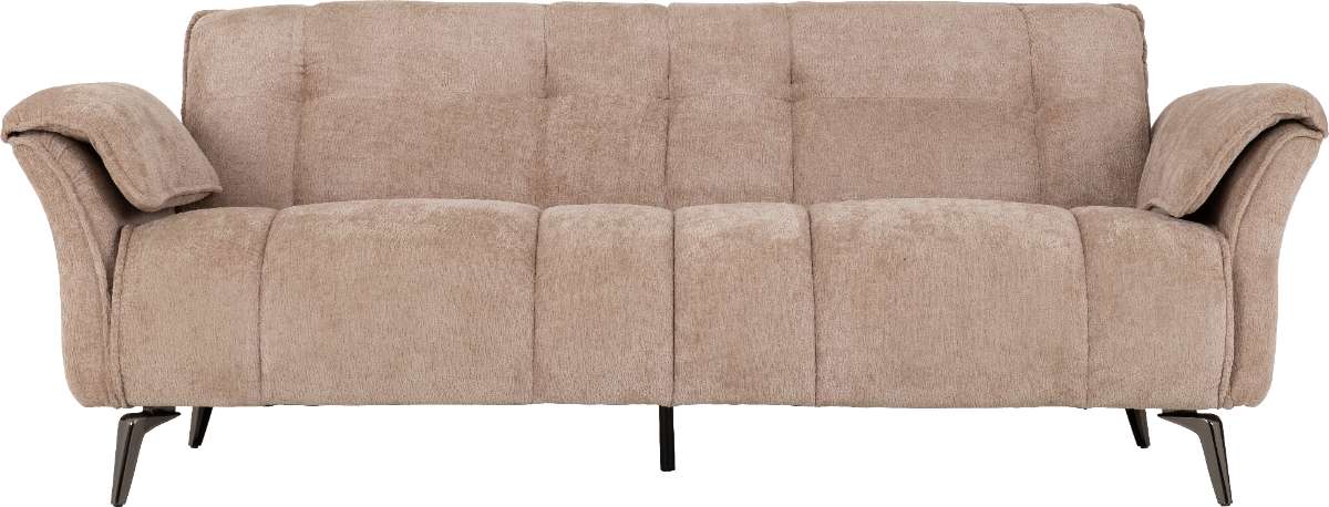 Amalfi 3 Seater Sofa Champagne Fabric 3