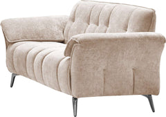 Amalfi 3 Seater Sofa Champagne Fabric S2