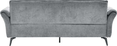 Amalfi 3 Seater Sofa Grey Fabric 7