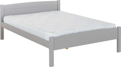 Amber 4'6" Double Bed Frame - GREY SLATE 2