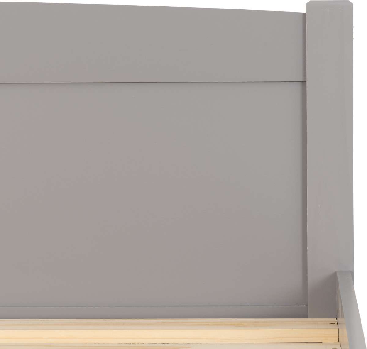 headboard 4'6" Double Bed Frame - GREY SLATE 