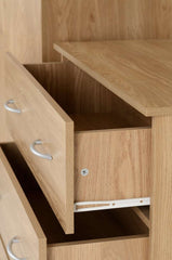 BELLINGHAM BEDROOM SET - OAK EFFECT VENEER