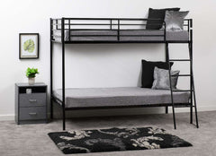 BRANDON 3' BUNK BED - BLACK