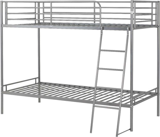 BRANDON 3' BUNK BED - SILVER