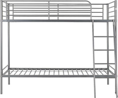 BRANDON 3' BUNK BED - SILVER