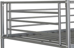 BRANDON 3' BUNK BED - SILVER