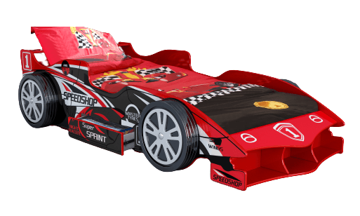 Red Speed car Kids Racer Bed