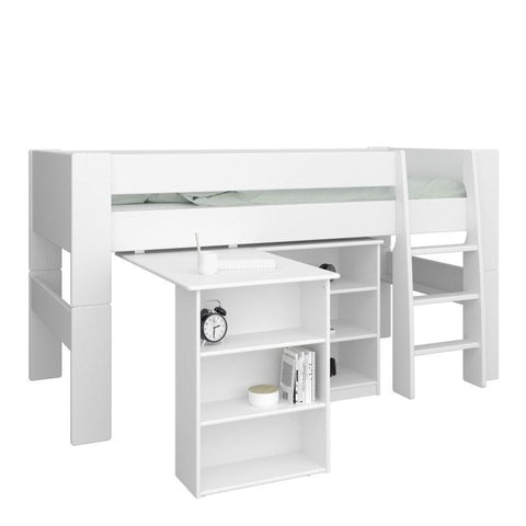 Steens for kids Mid Sleeper Pull Out Desk