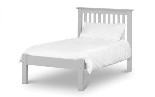 Barcelona Grey Wooden Single Bed Frame