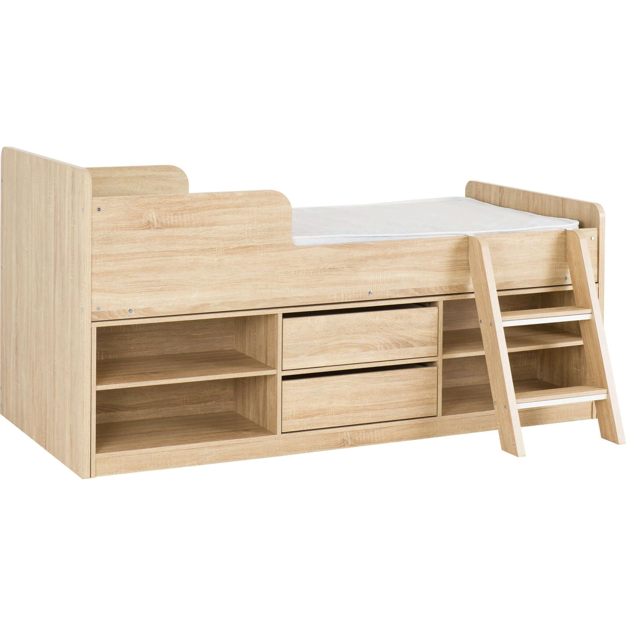 Low Sleeper Wooden Bed Frame 2