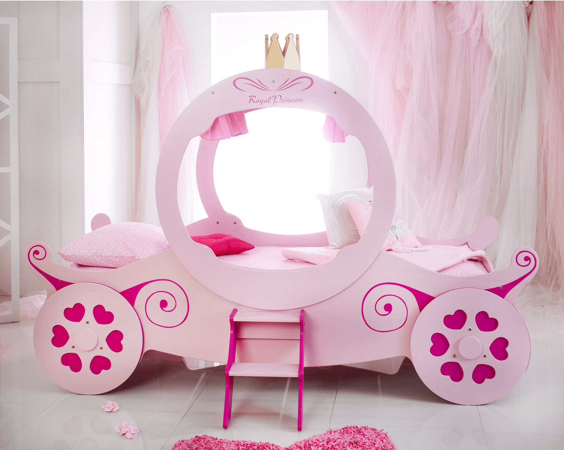 Princess sales carriage bed