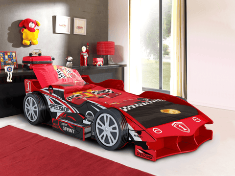 Speedcar Kids Racer Bed Red