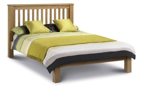 Amsterdam Oak Wooden King Bed Frame 5
