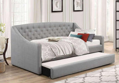 Aurora Studded Grey Single Daybed Frame 3