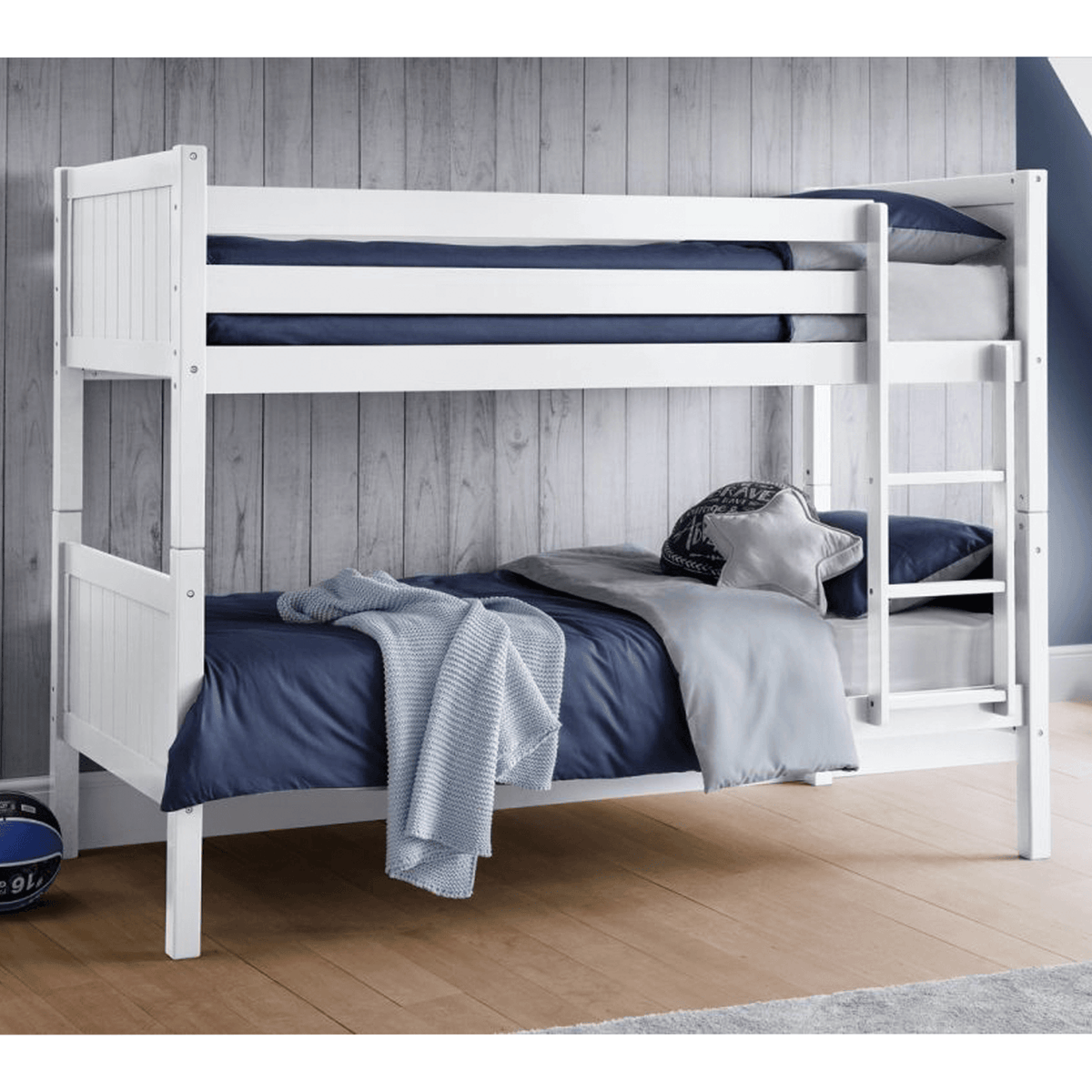 Wooden Single Bunk Bed