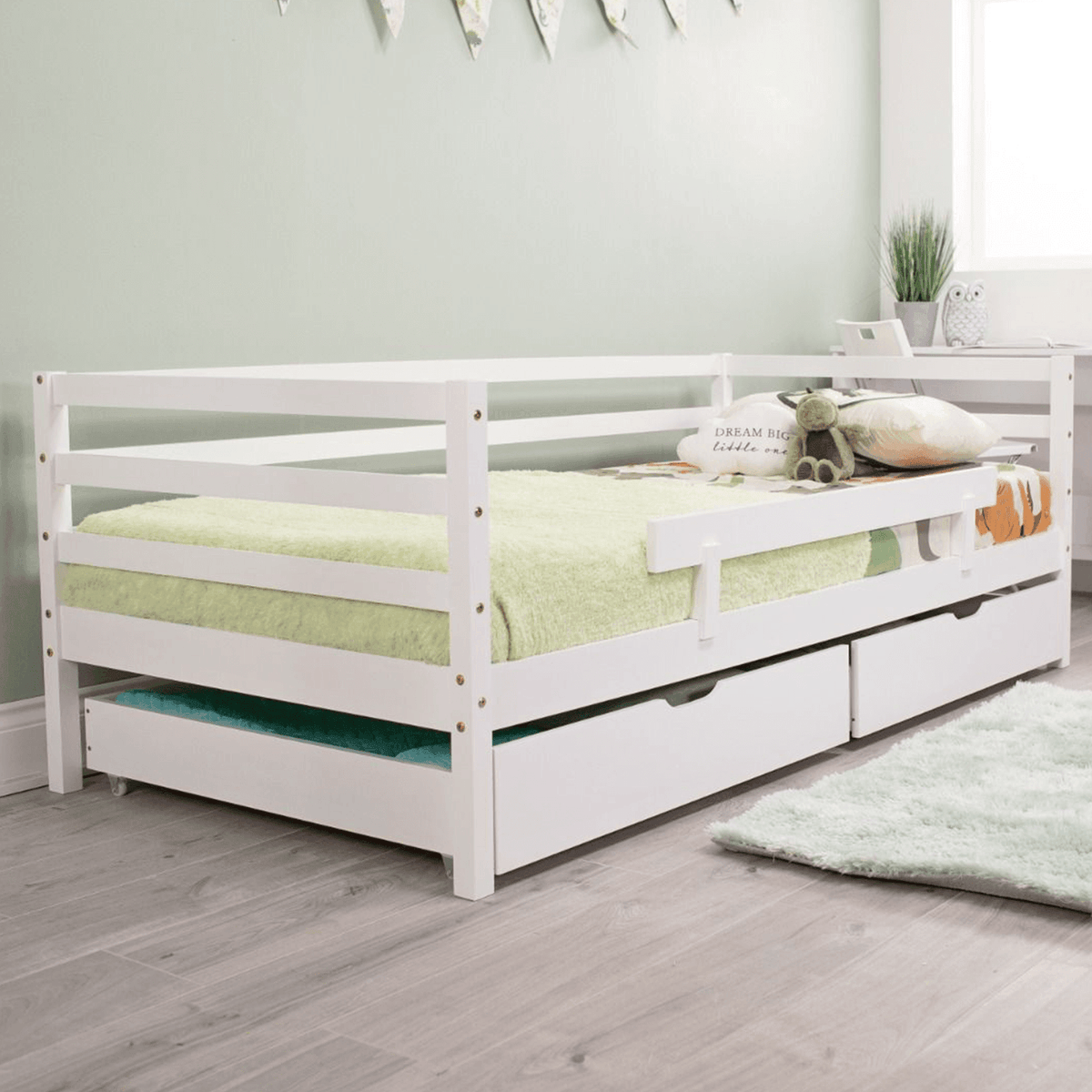Cloud Bed White Frame