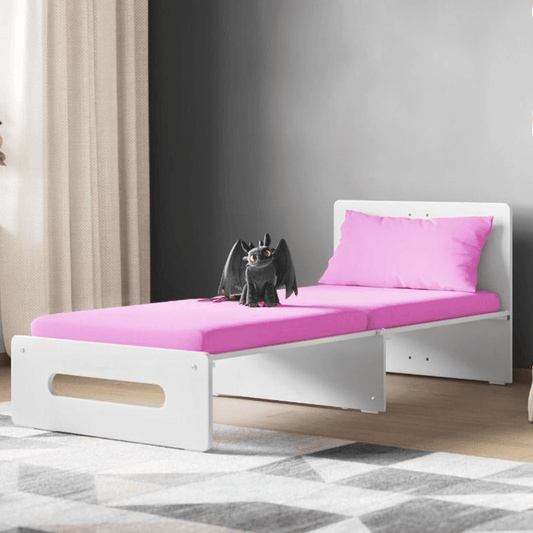 Cosmic Futon Charcoal Pink Fold Out Bed