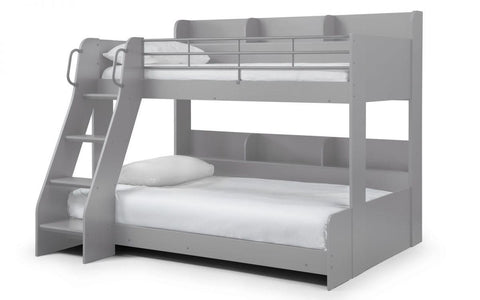 Domino Triple Sleeper Bunk Bed Frame Front