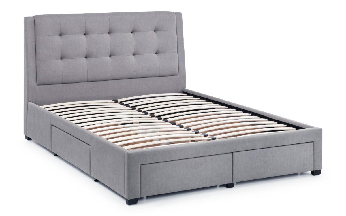 grey super king sized bed slats