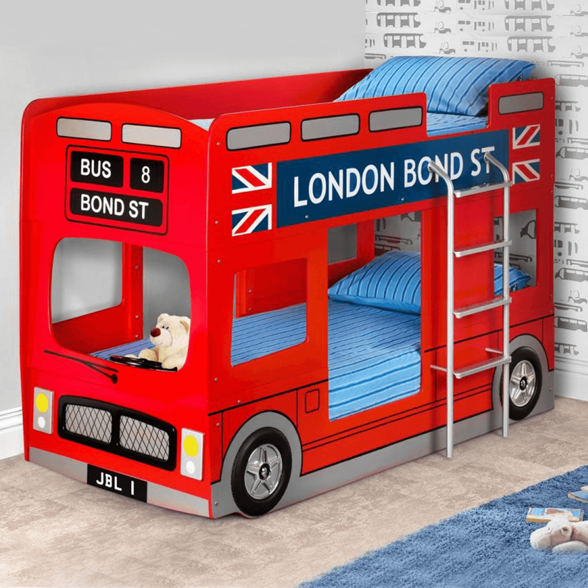 London Bus Bunk Bed Red 1