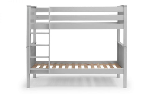 Maine Single Wooden Bunk Bed Front View