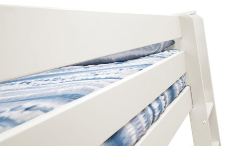 white bunk bed frame 2