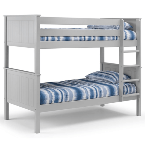 Maine Single Wooden Bunk Bed grey