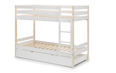 Nova Solid Pine Wooden Bunk Bed Front