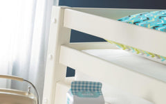 Snow White Mid-sleeper Storage Bed 3