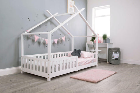 Scout Tree Wooden Bed Frame White Room