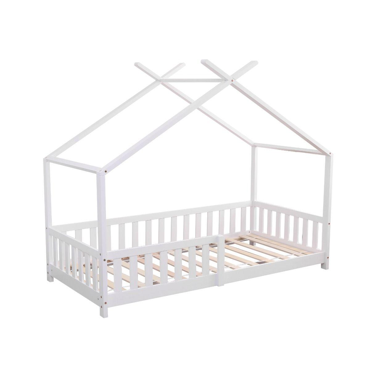 Scout Tree Wooden Bed Frame White 3