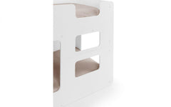 White Pod Bunk Bed Side