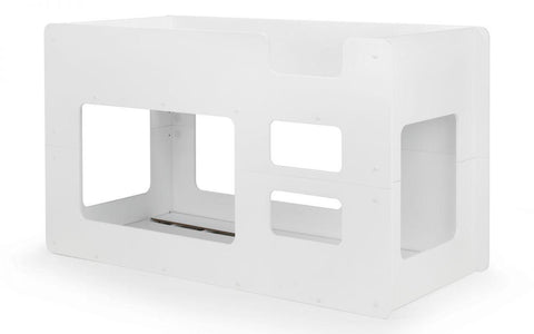 White Pod Bunk Bed  Front