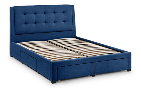 royal blue bed super king sized frame