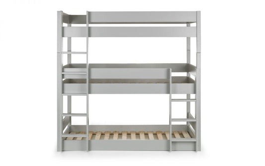 Trio Kids Bunk Bed Grey Front