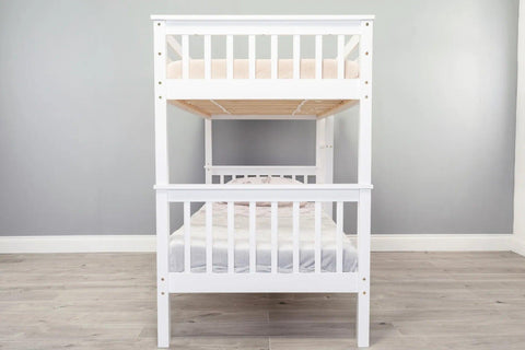 Zoom Bunk Bed White Pine Wood